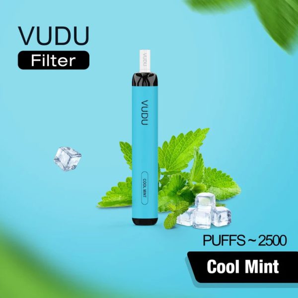 Vudu Filter 2500 Puffs - Cool Mint