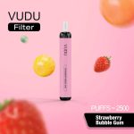Vudu Filter 2500 Puffs - Strawberry Bubble Gum