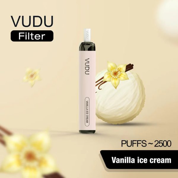Vudu Filter 2500 Puffs - Vanilla Ice Cream