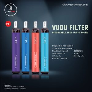 VUDU Filter 2500 Puffs in UAE
