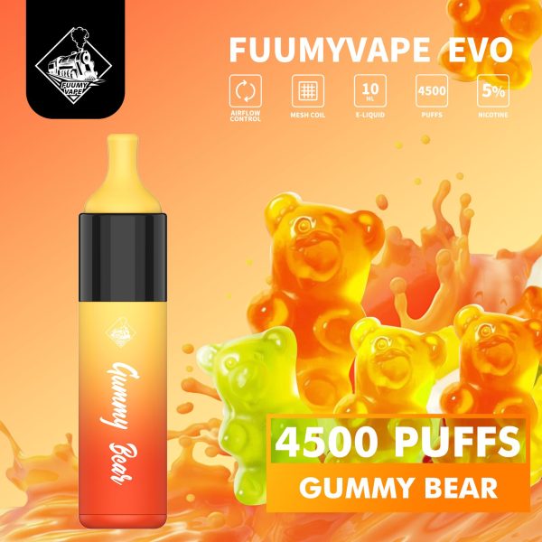 Fuumy Vape Evo 4500 Puffs Disposable Vape in UAE - Gummy Bear