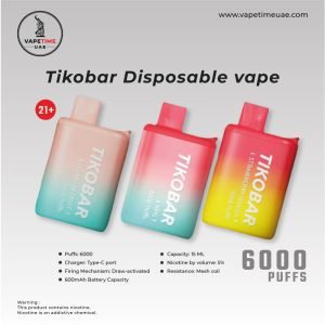 TIKOBAR BOX 6000 PUFFS DISPOSABLE VAPE in UAE