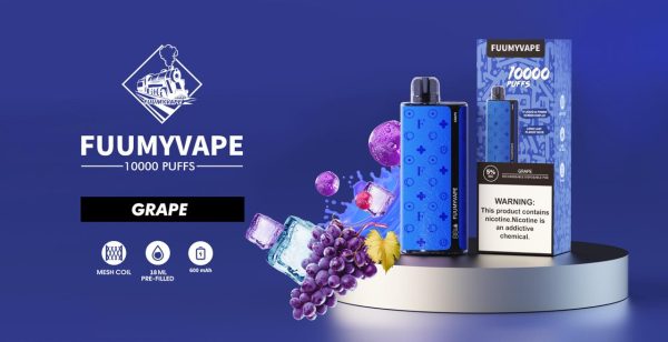 FUUMYVAPE 10000 PUFFS Disposable vape in UAE - Grape