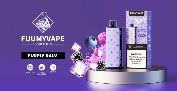 FUUMYVAPE 10000 PUFFS Disposable vape in UAE - Purple Rain
