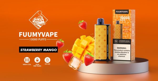 FUUMYVAPE 10000 PUFFS Disposable vape in UAE - Strawberry Mango