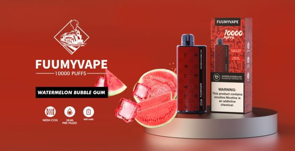 FUUMYVAPE 10000 PUFFS Disposable vape in UAE - Watermelon Bubble Gum