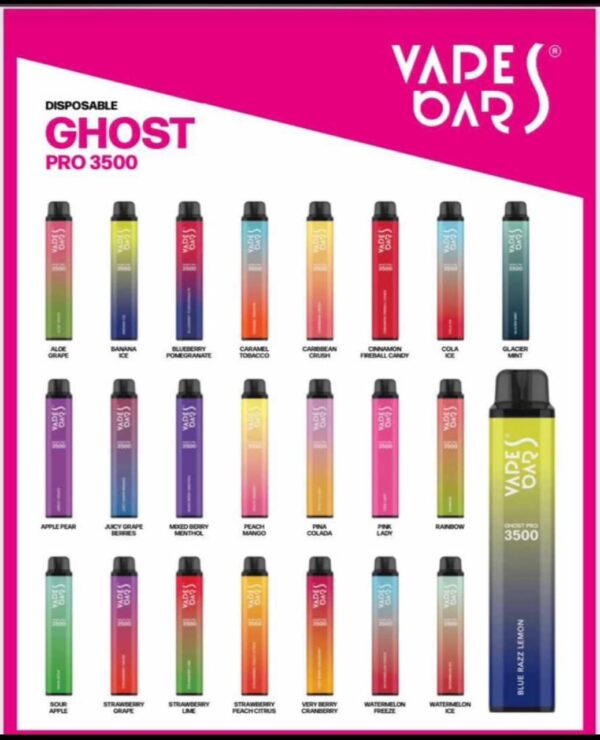 Vapes Bars Ghost Pro 3500 Puffs