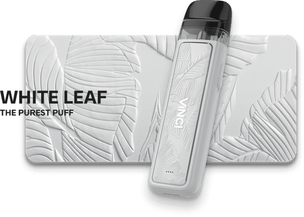 LUXURY VOOPOO VINCI POD ROYAL EDITION 800 mAh - White Leaf