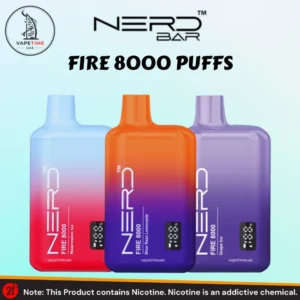 Nerd Fire 8000 Puffs