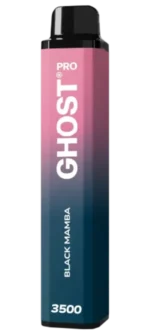 Vapes Bars Ghost Pro 3500 Puffs Black-Mamba