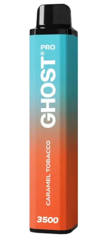 Vapes Bars Ghost Pro 3500 Puffs Caramel Tobacco