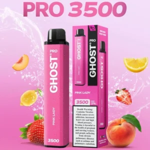 Vapes Bars Ghost Pro 3500 Puffs Pink Lady