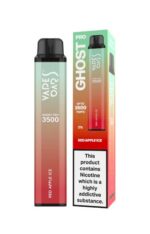 Vapes Bars Handy Ghost Pro 3500 Puffs - Red apple Ice
