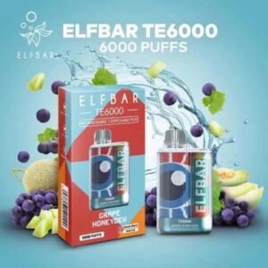 Elf Bar TE6000 Best Disposable - Grape Honeydew