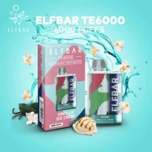 Elf Bar TE6000 Best Disposable -Vanilla Ice Cream