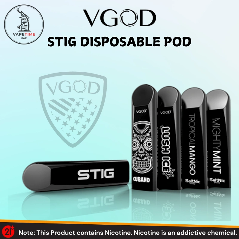 Vgod Stig 270 Puffs Disposable Pod in Dubai Vgod Stig 270 Puffs Disposable Pod in Dubai