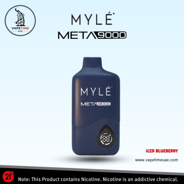MYLE Meta 9000 Puffs Iced Blueberry