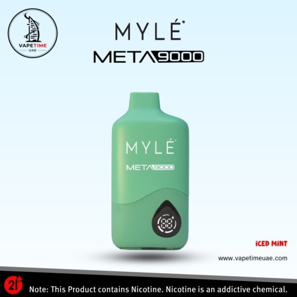 MYLE Meta 9000 Puffs Iced Mint
