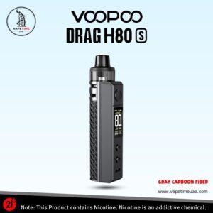 Voopoo Drag H80s Gray Carboon Fiber