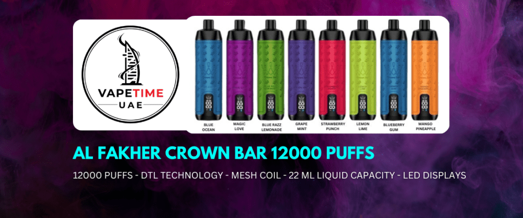 AL Fakher Crown Bar 12000 Puffs