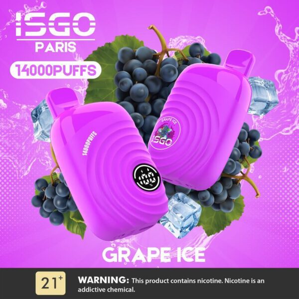 Isgo Paris 14000 Puffs Grape Ice