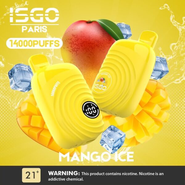 Isgo Paris 14000 Puffs Mango Ice