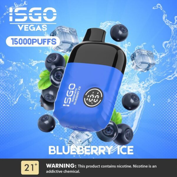 Isgo Vegas 14000 Puffs Blueberry Ice