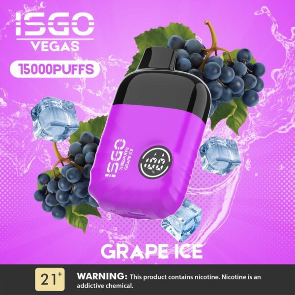 Isgo Vegas 14000 Puffs Grape Ice