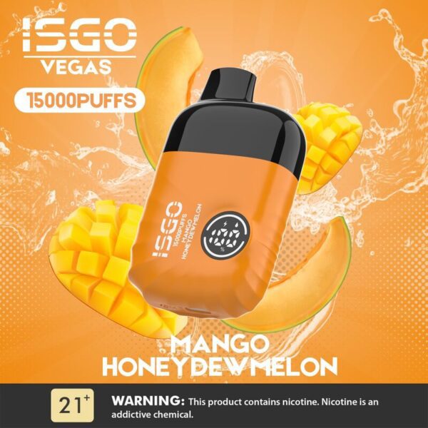 Isgo Vegas 14000 Puffs Mango Honeydew Melon