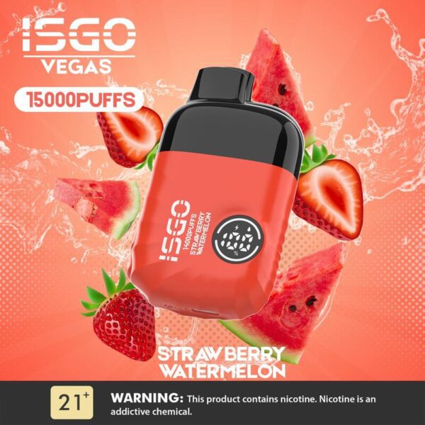 Isgo Vegas 14000 Puffs Strawberry Watermelon