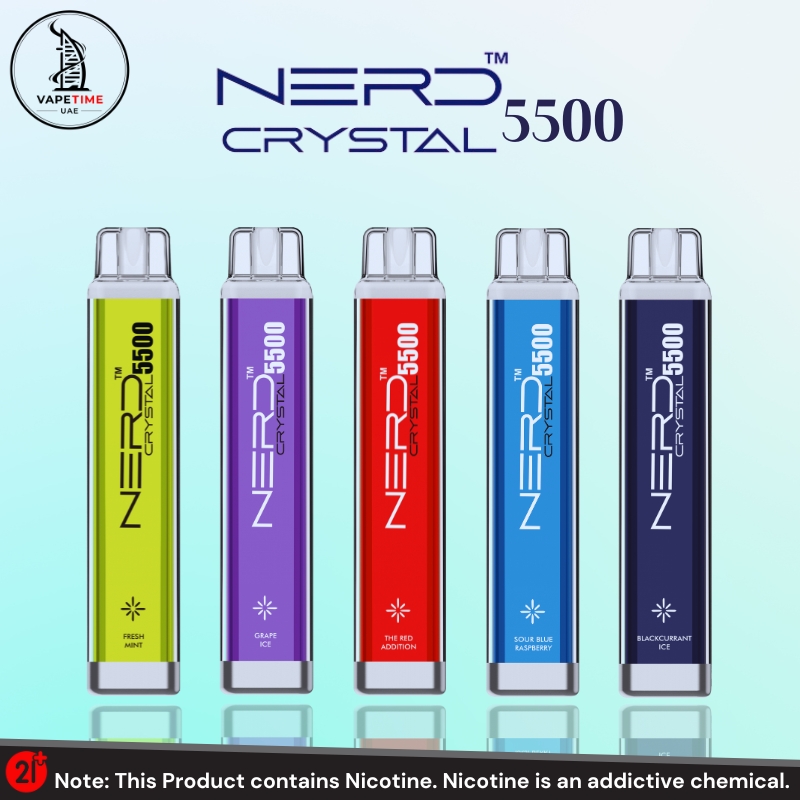 Nerd Crystal 5500 Puffs