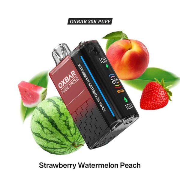 Oxbar Magic Maze 2 30000 Puffs Strawberry Watermelon Peach