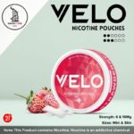 Enjoy Velo Strawberry Ice 6mg/ 10mg options, delivering a cool and fruity taste sensation.