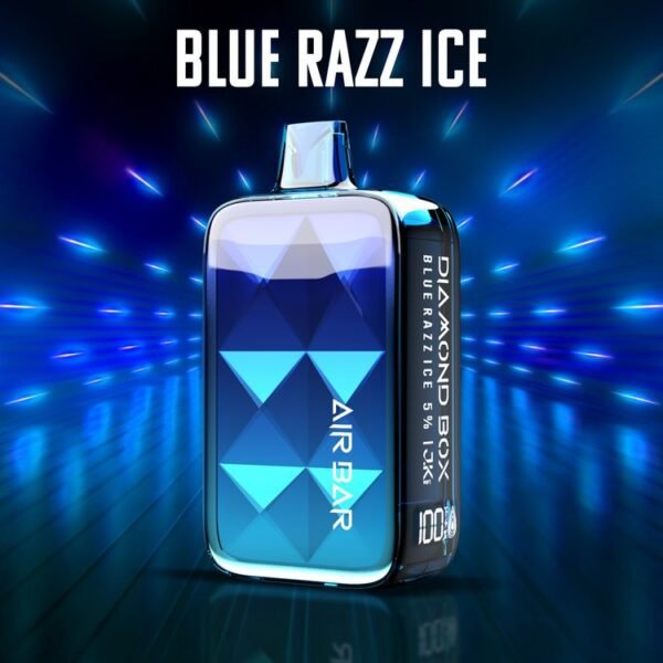 Air Bar Diamond Box 20000 Puffs Blue Razz Ice