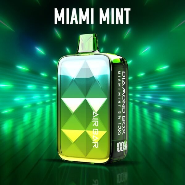 Air Bar Diamond Box 20000 Puffs Miami Mint