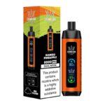 Al Fakher Crown Bar Pro 8000 Puffs Best DTL Disposable Vape in Dubai Mango Pineapple