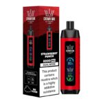 Al Fakher Crown Bar Pro 8000 Puffs Best DTL Disposable Vape in Dubai Strawberry Punch