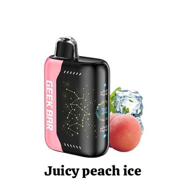 Geek Bar Pulse X 25000 Puffs Juicy Peach Ice