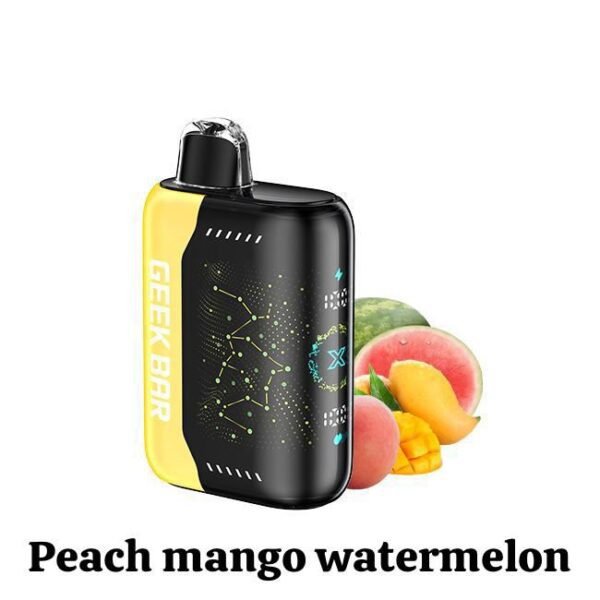 Geek Bar Pulse X 25000 Puffs Peach Mango Watermelon