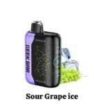 Geek Bar Pulse X 25000 Puffs Sour Grape Ice