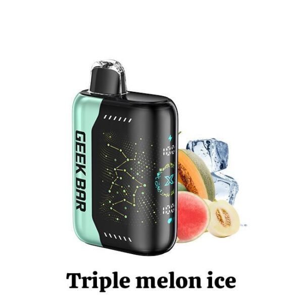 Geek Bar Pulse X 25000 Puffs Triple Melon Ice