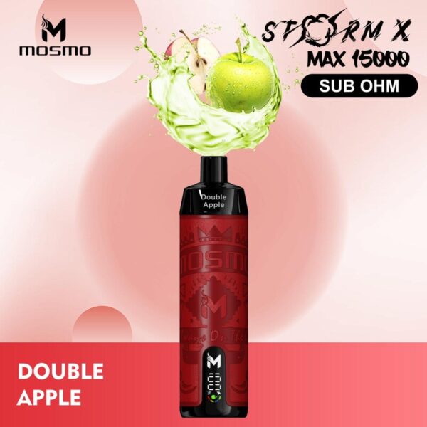 Mosmo Storm X Max 15000 Puffs Doble Apple