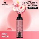 Mosmo Storm X Max 15000 Puffs Irish Peach