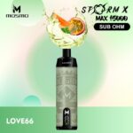 Mosmo Storm X Max 15000 Puffs Love66