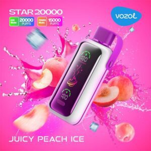 Vozol Star 20000 Puffs Juicy peach Ice