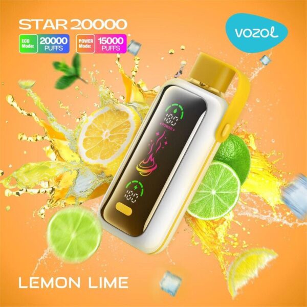 Vozol Star 20000 Puffs Lemon Lime