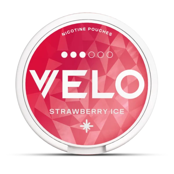 VELO Strawberry Ice 6mg/ 10mg Front