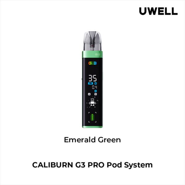 Uwell Caliburn G3 Pro Pod System Emerald Green