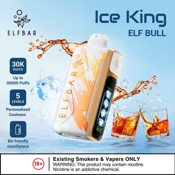 Elfbar Ice King 30000 Puffs Elf Bull