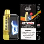 Al Fakher Crown Bar Ultra 25000 Puffs Mango Pineapple